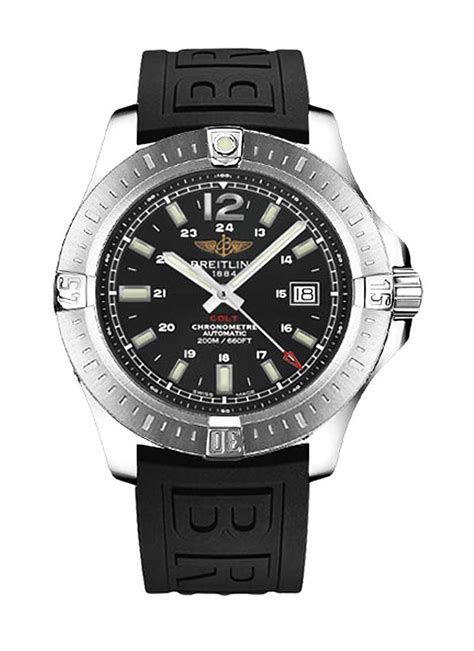 a1738811.bd44.435x.a20ba.1 breitling|Breitling Colt 44 Automatic Black Dial Men's Watch .